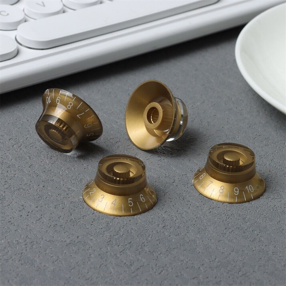 Bass Tuning Switch Electric Guitar Speed Control Hat Shape Knob For Les Paul LP