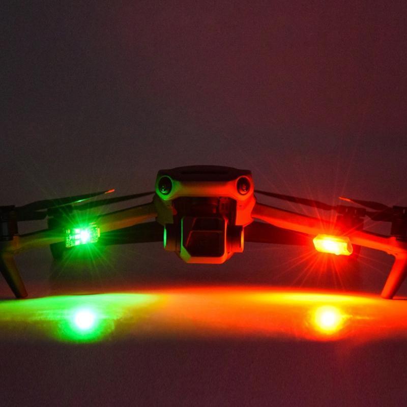 3 Color Adjustable Anti-Collision Light 6KM Visible Head Tail Lamp for Mini 3Pro