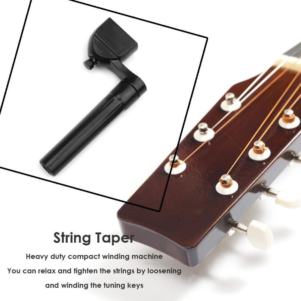 Acoustic Guitar String Winder Plastic Bridge Pin Remover Guitar Repair Tool