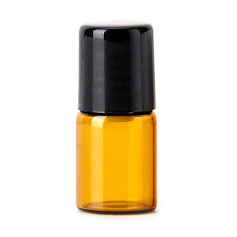 Mini Empty Glass Rolling Ball Bottle Essential Oil Perfume Liquid Container Tool