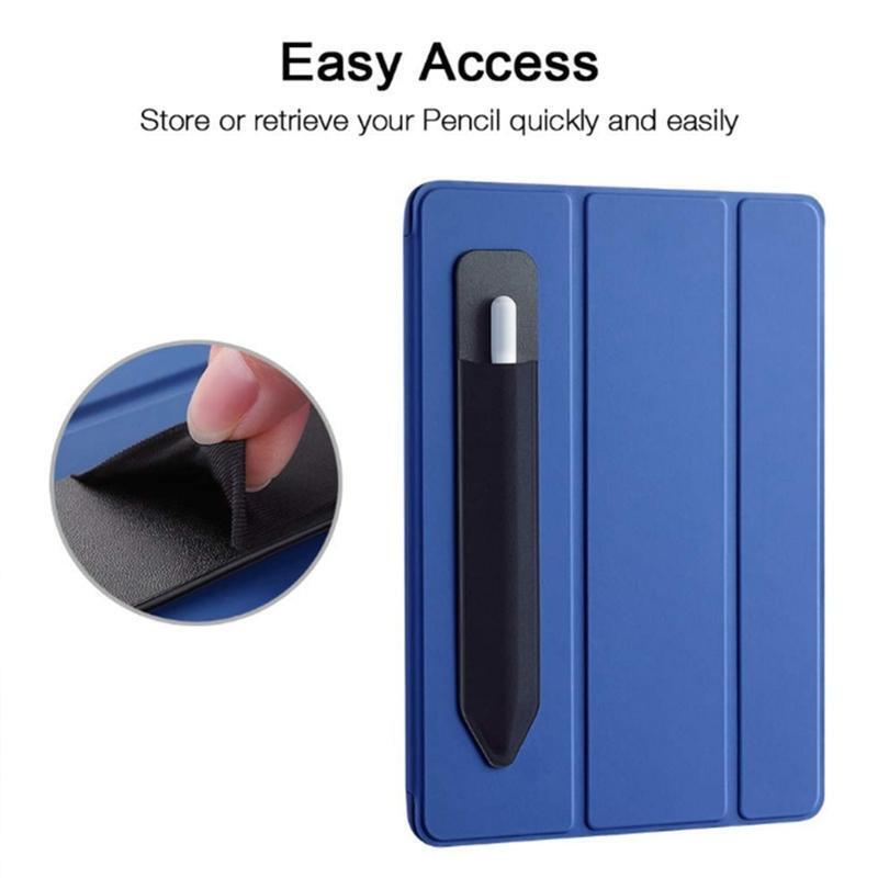 Simple Adhesive Pencil Holder Protective Pouch Bag for Stylus Pens Removable