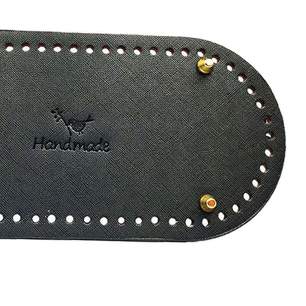 2x Crochet Bags Nail Bottom Shaper Pad Inserts Cushion for Purse Wallet