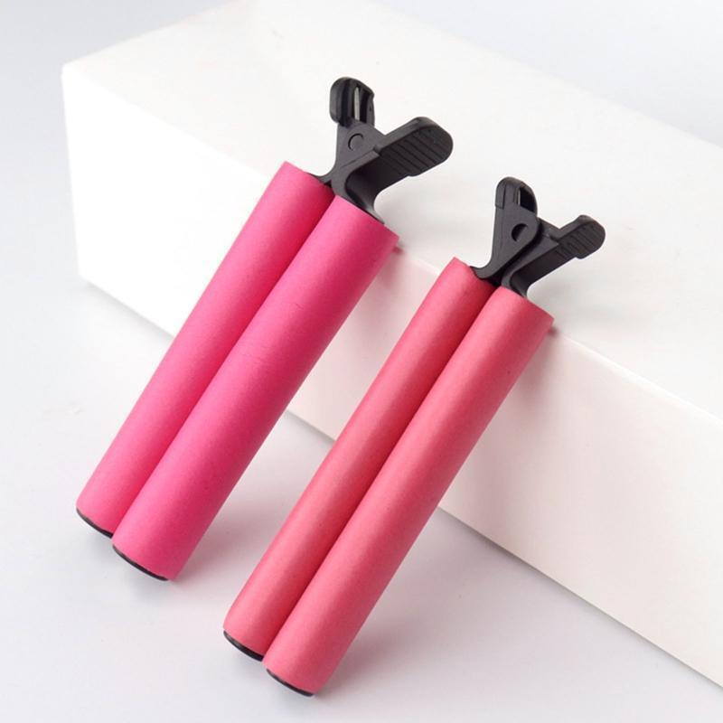 12pcs Soft Flexible Hair Styling Curlers Sponge Curling Perm Insulation Clips