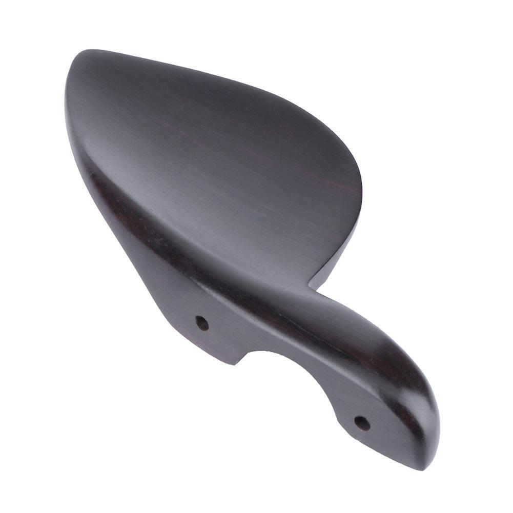 1pc Ebony Wood Fiddle Chin Rest Chinrest for 3/4 4/4 Violin Black
