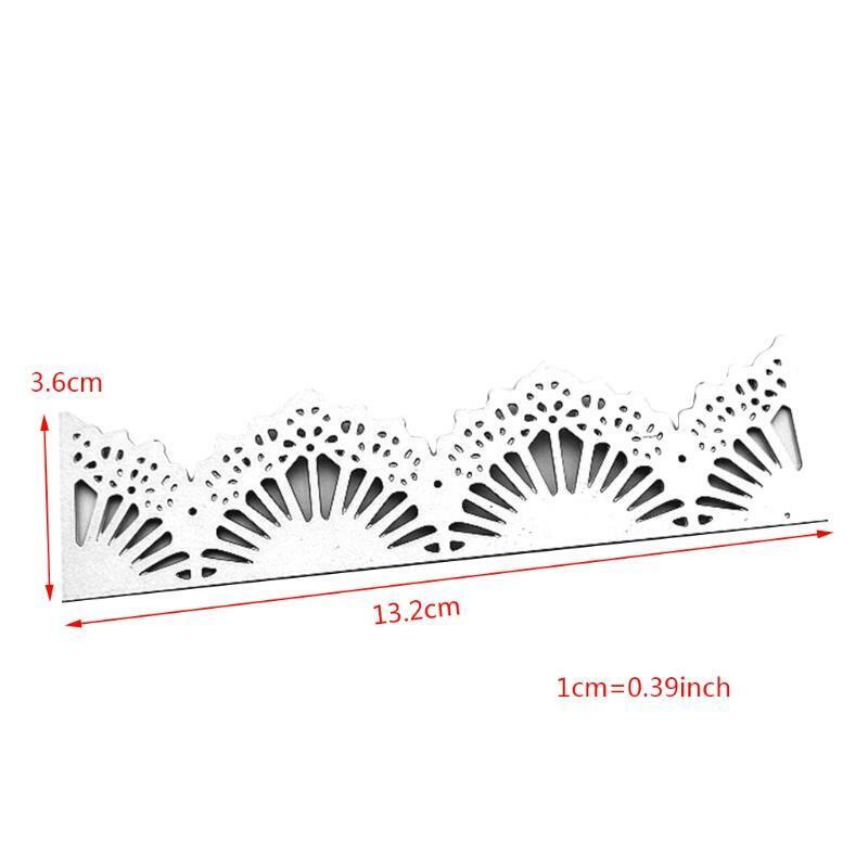Fan Frame Metal Cutting Dies Stencil Scrapbooking DIY Album Paper Embossing
