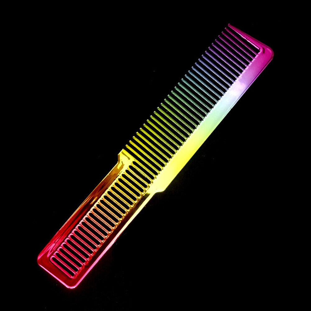 Haircut Hairdresser Comb Colorful Rainbow Comb Hairdressing Styling Tool
