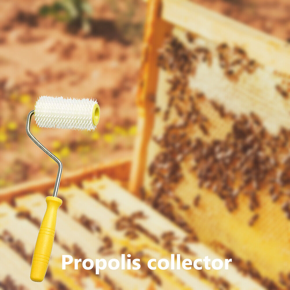 Beekeeping Tools Bee Glue Remover Roller Honey Propolis Uncapping Collector