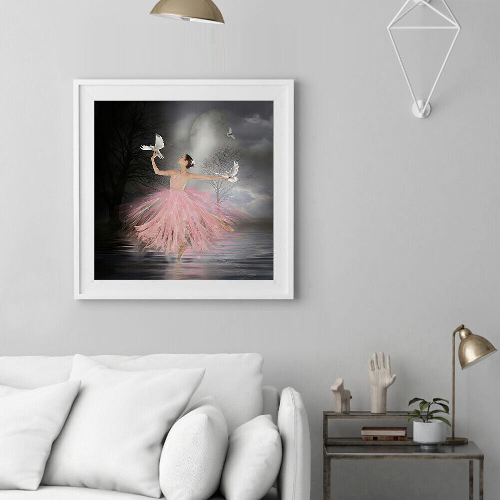 Ballet Girl Full Drill Diamond Painting DIY Mosaic Kit Picture Home Decor