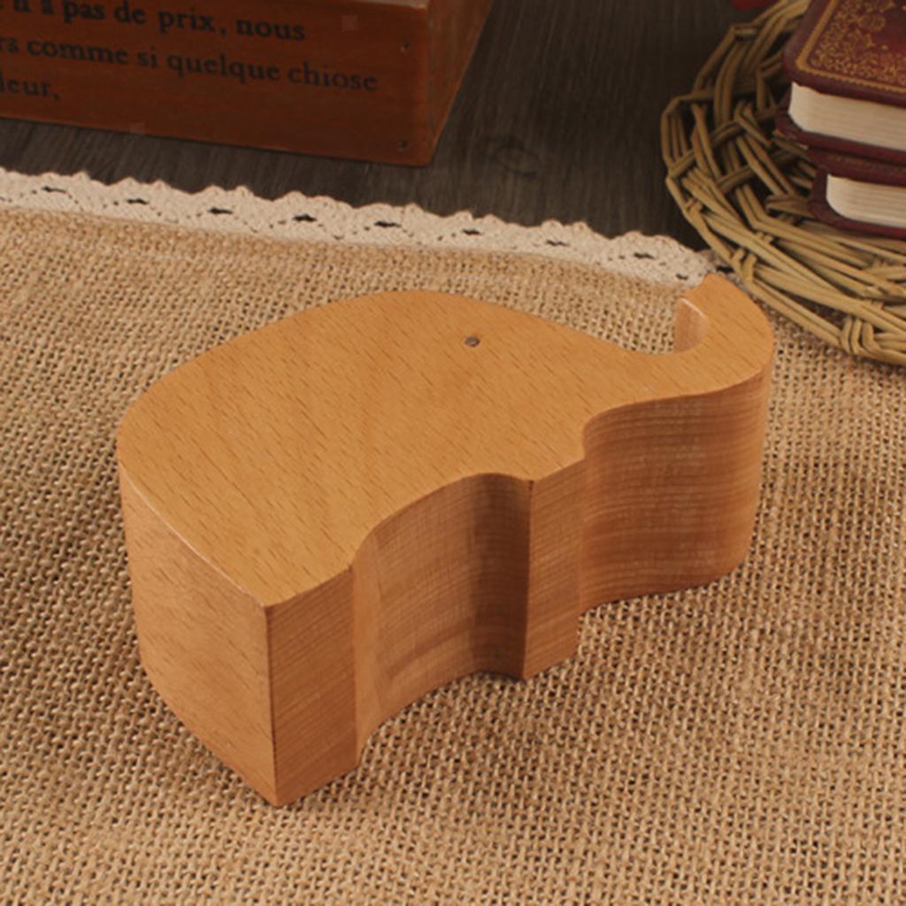 Cell Phone Elephant Stand, Wood Phone Holder, and Cute Phone Stand, Compatible