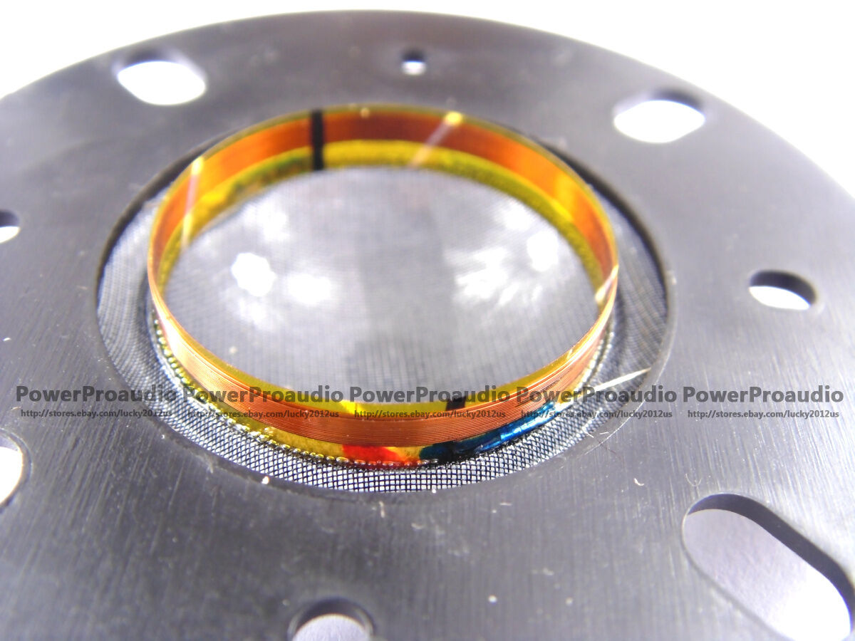 2pcs 25.4 (1") 25.5mm Semi-transparent diaphragm dome Tweeters horn voice coil