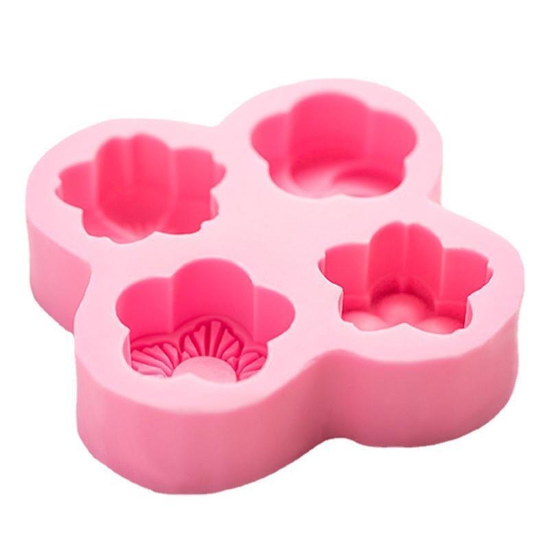 Candy Molds Cake Chocolate Soap Decorating Exquisite Flower Easy to Use Gift