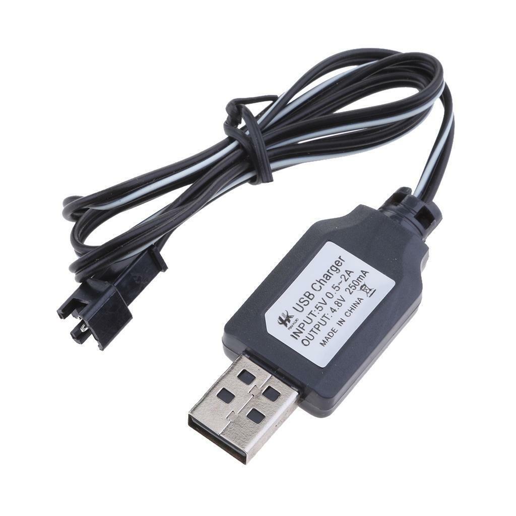 RC   4.8V 250mA -Pin  USB Battery Charging Adaptor Cable
