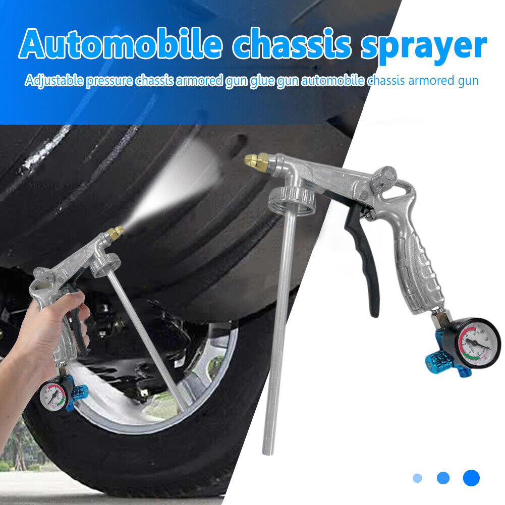 Adjustable Armored Airbrush Paint Car Vehicle Undercoating Sprayer Glue Gun