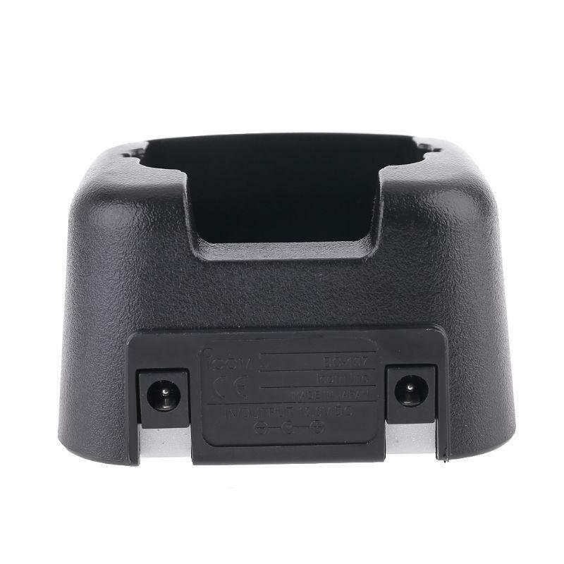 BC137 Desktop Charging Dock Base Charger for Icom Walkie Talkie IC-V8 IC-V82 Kit