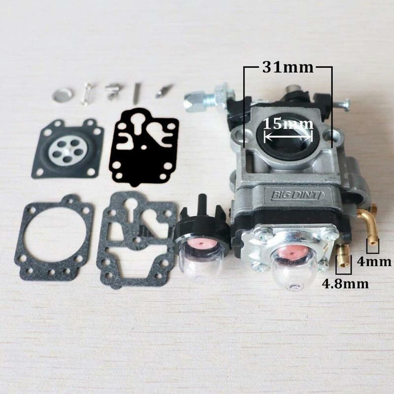 43CC Cg430 40F-5 Chinese Brush Cutter Grass Trimmer Carburetor with Repair Kits