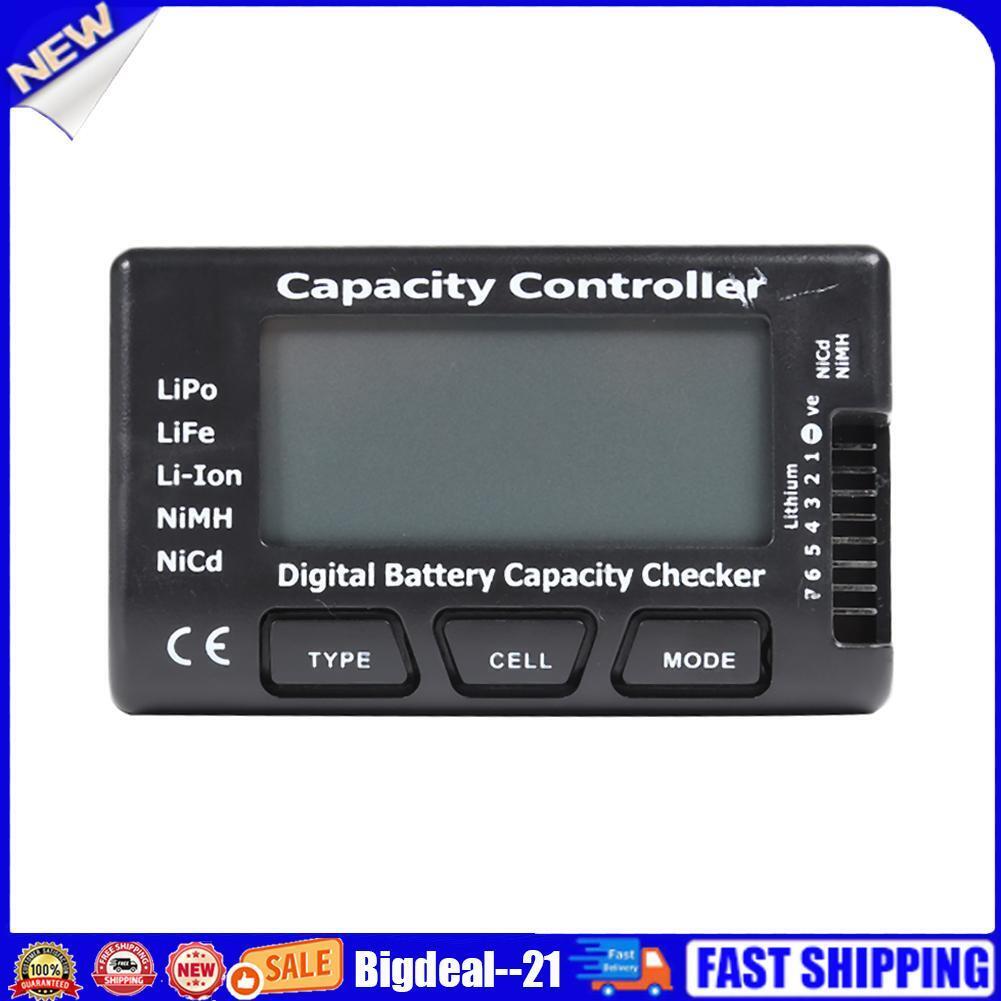 Digital Battery Capacity Checker RC CellMeter 7 2-7S for LiPo LiFe Li-ion