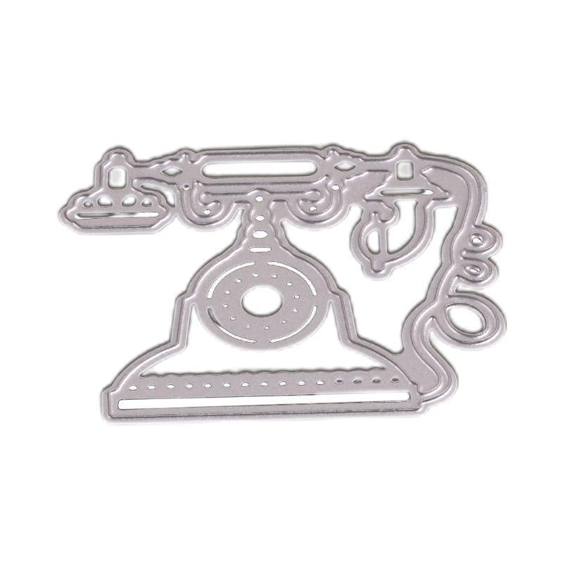 Telephone Metal Cutting Dies DIY Scrapbooking Paper Stamping Die Decor