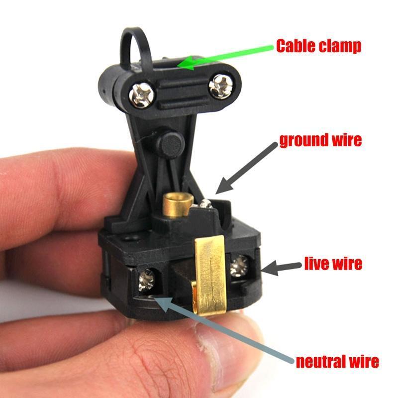 2P+E IP44 Drop-proof Rain-proof European Socket Industrial Plug 16A 220V-250V