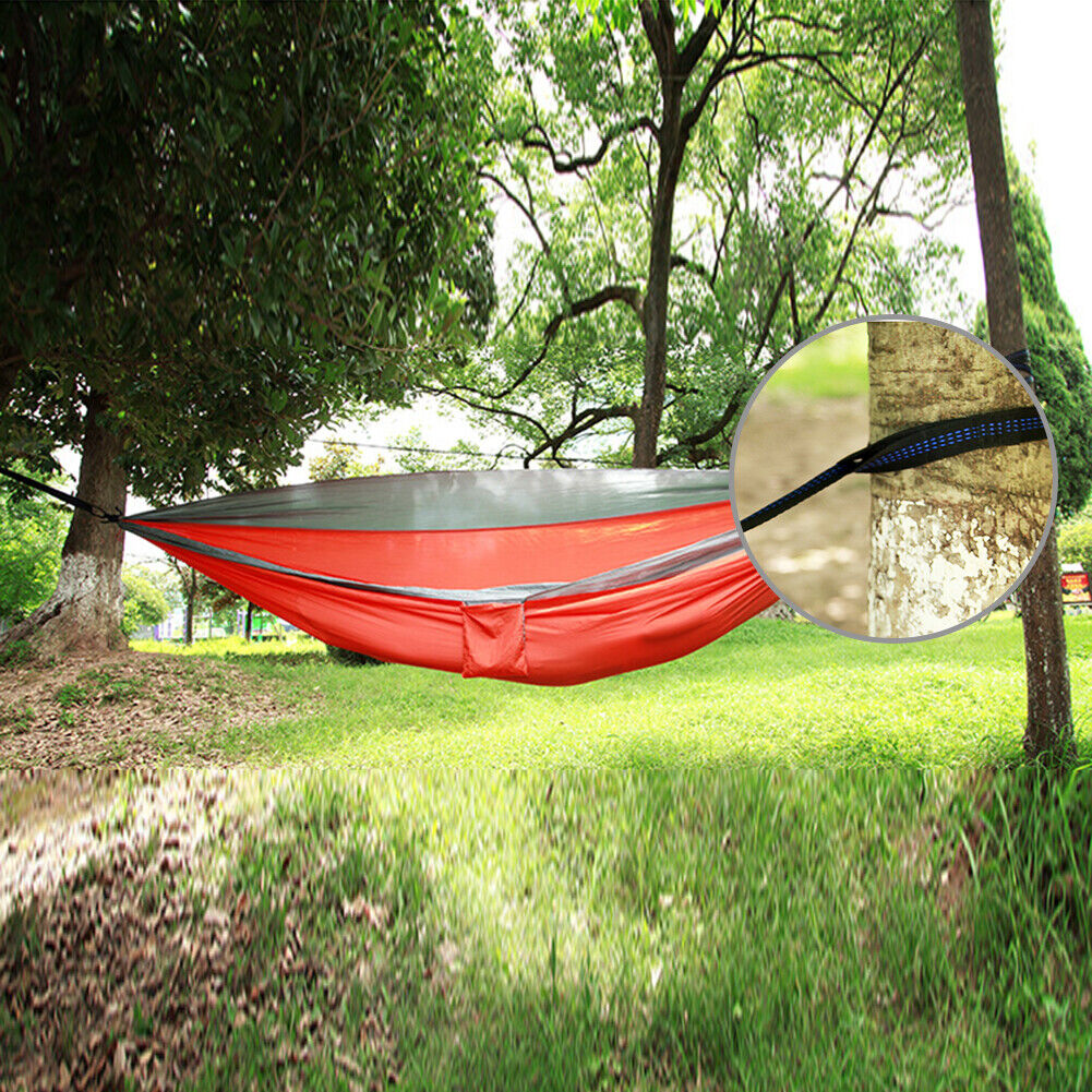 2pcs Hammock Straps Outdoor Camping Hanging Swing Rope for Backyard Garden