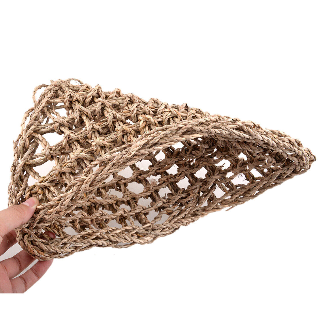 Natural Seaweed Triangle Lizard Lounger Bearded Dragon Hammock Reptile Hammock