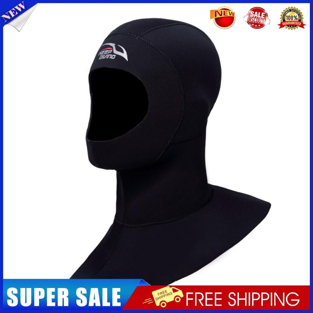 Keep Diving Scuba Diving Hood Shoulder Hat Snorkeling Swim Warm Cap (M)