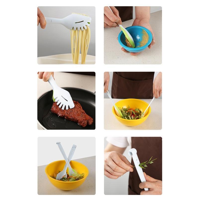 Silicone Food Tongs Cooking Tongs BBQ Grilling Tongs Reliable and Safety Durable
