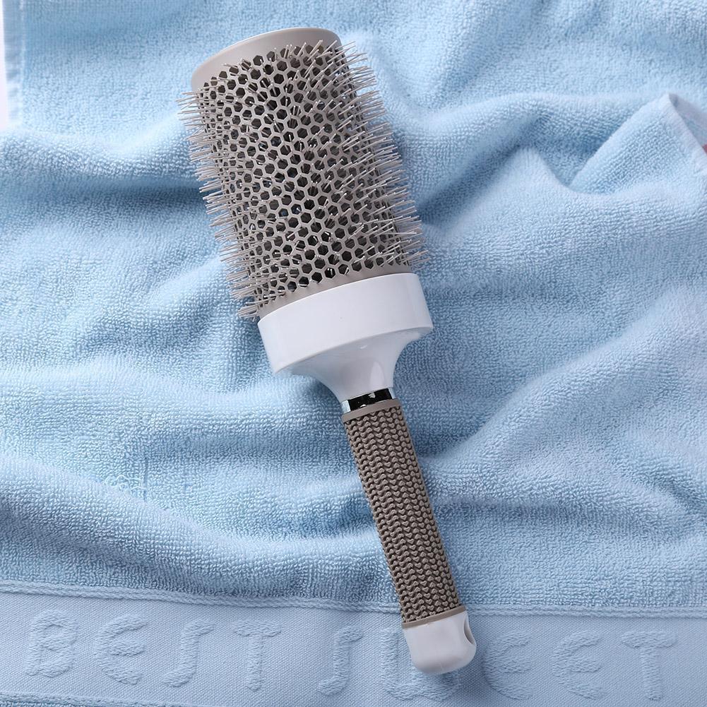 Pro Hair Brush High Temperature Resistant Ceramic Iron Round Comb (65mm)