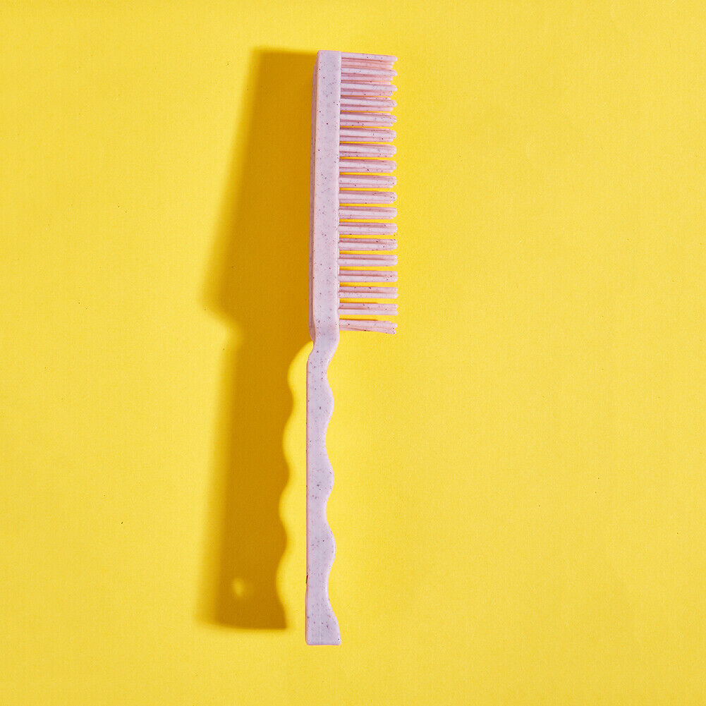 Women Hair Brush Scalp Massage Designed Anti-static Eight Claw Comb (Pink)