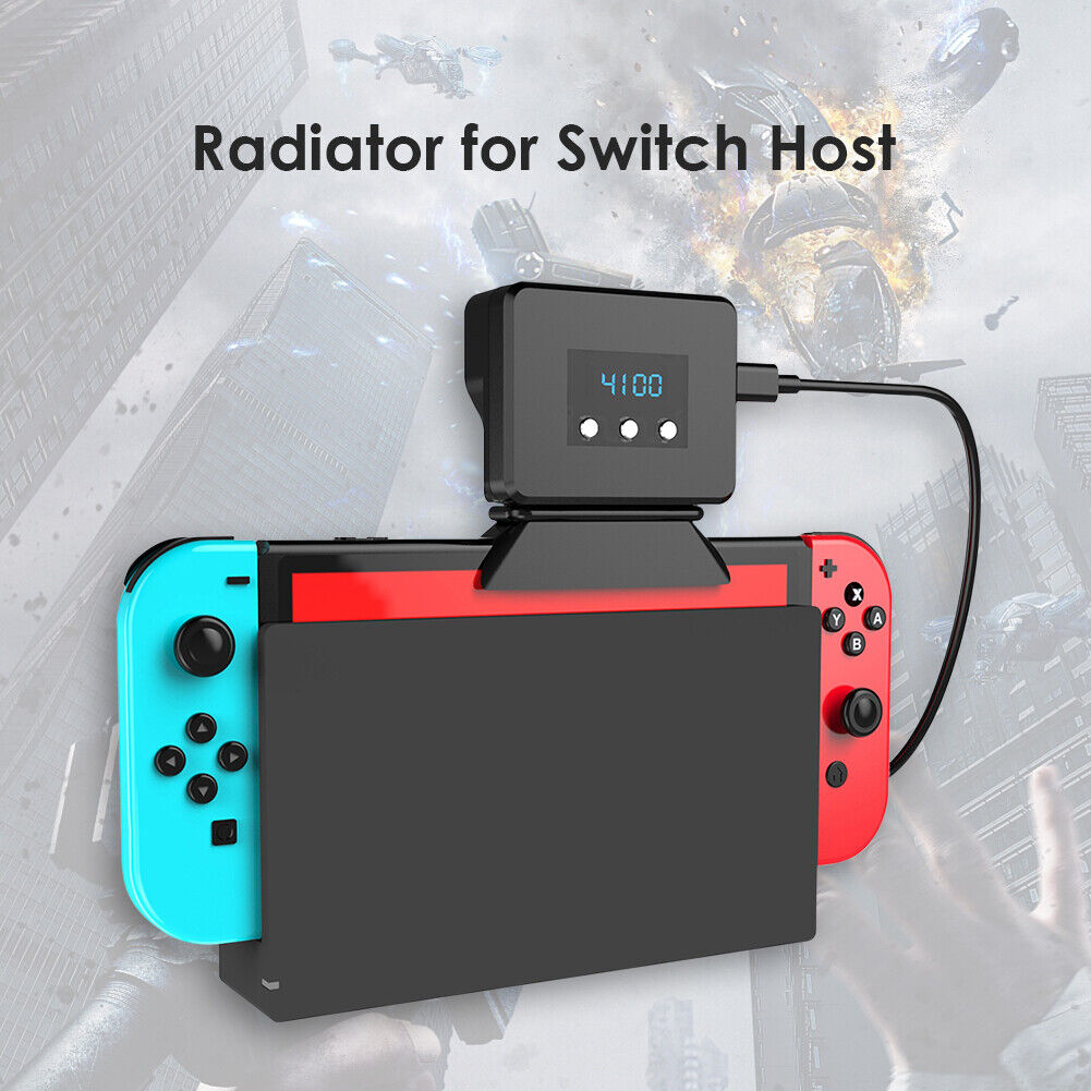 Game Console Cooling Heatsink for Nintend Switch USB Radiator Base Stand