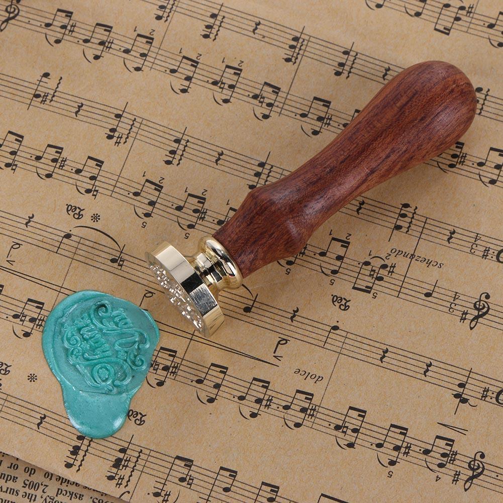 Blessing Words Wax Paint Seal Dedicated Beeswax Envelope Sealing Stamp(1)