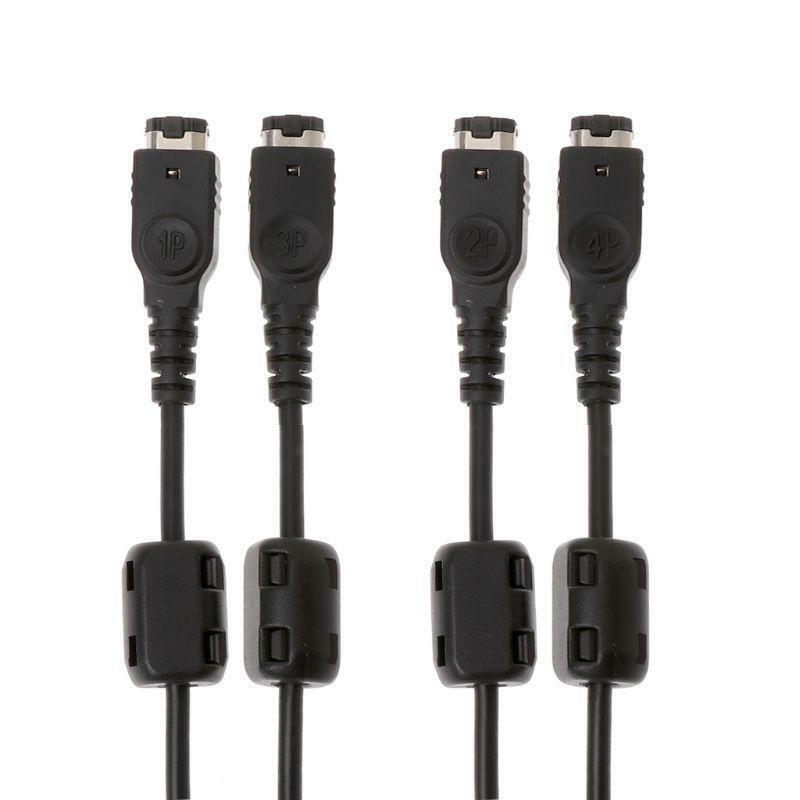 High Quality Cinpel 4 Player Link Cable for Gameboy Advanced SP for GBA GBC SP