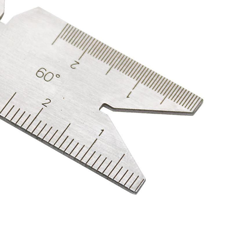 55/60 Degree Inch Metric Screw Thread Pitch Gauge Center Gauge Measuring Lathe
