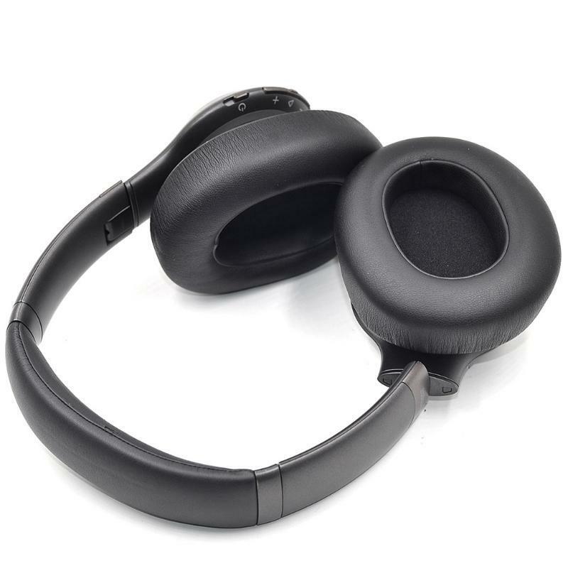 Leather Cushion Velvet Earmuff Earphone Sleeve Cover Suitable for J-B-L E65BTNC
