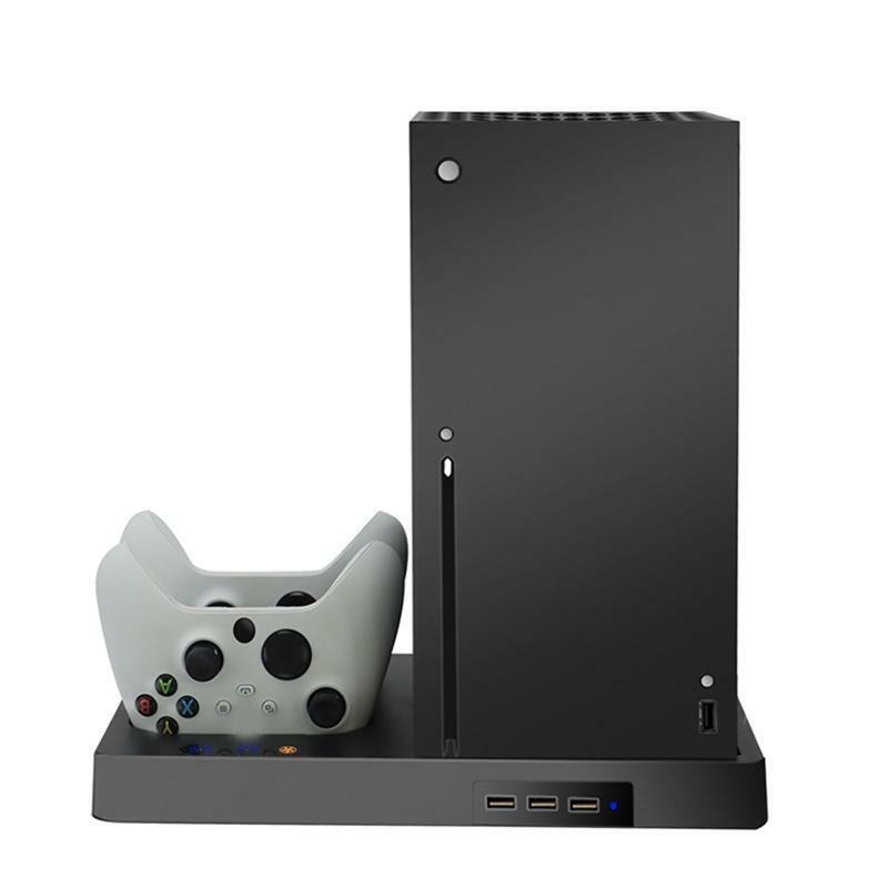 Magnetic 2 in 1 Cooling Base Charging Stand Fan Heat Sink Base For Xbox Series X