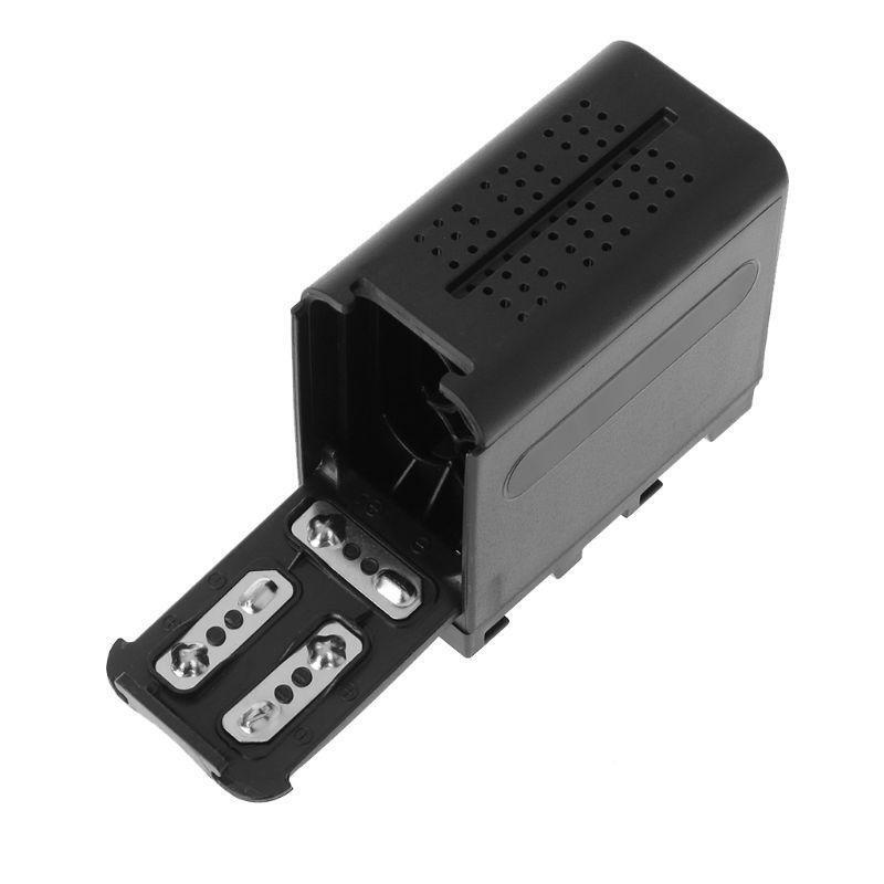 BB-6 6pcs AA Battery Case Pack Battery Holder Power as NP-F NP-970 Series For /