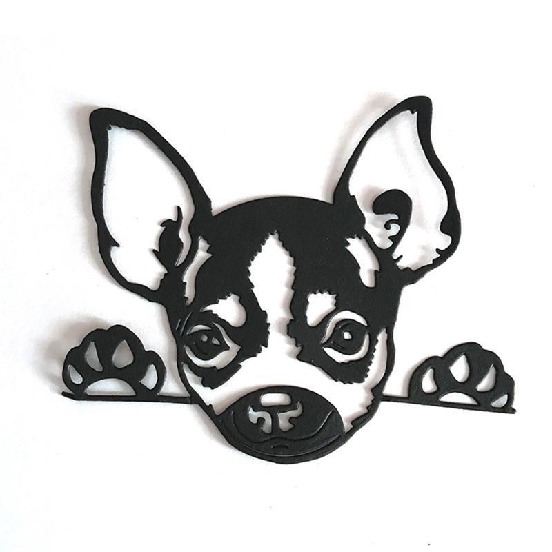 Puppy Dog Metal Cutting Dies Stencil Scrapbooking DIY Album Stamp Paper Emboss