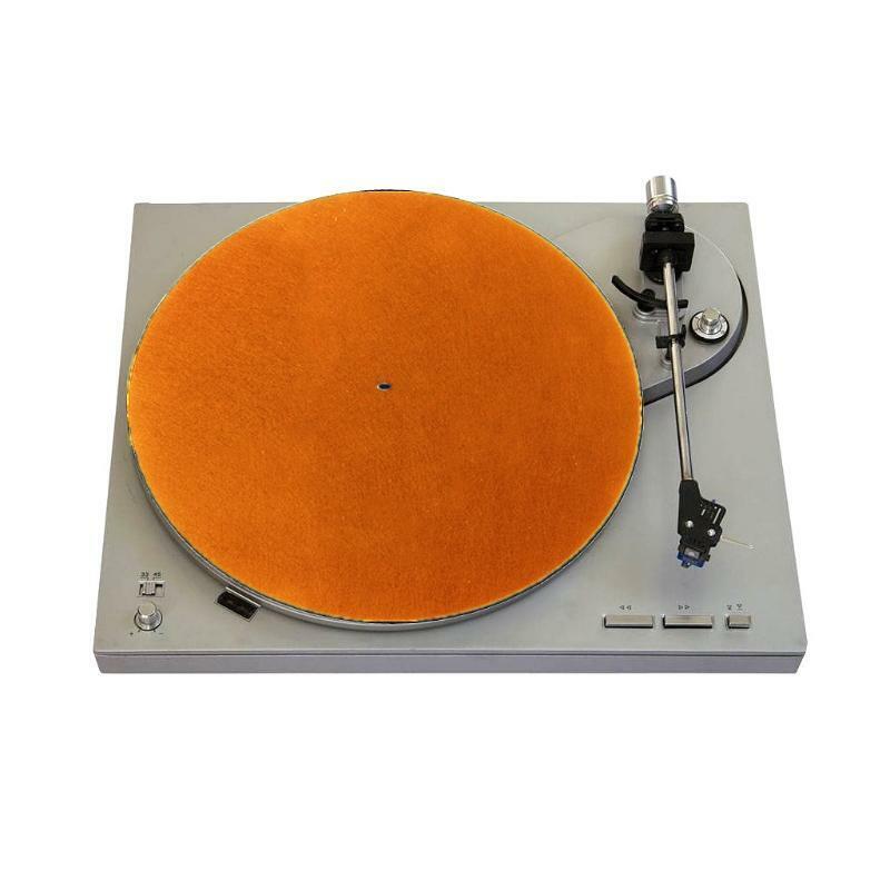 Turntable Mat Slipmat Audiophile 12'' in Platter Vinyl Record Players Anti-Vibr