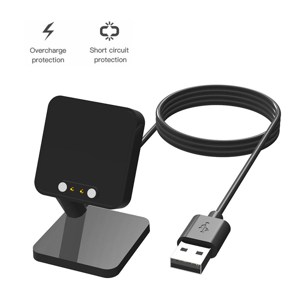 Charger for Haylou Solar LS05 RT LS05S RT2 LS10 Stand Dock USB Charging