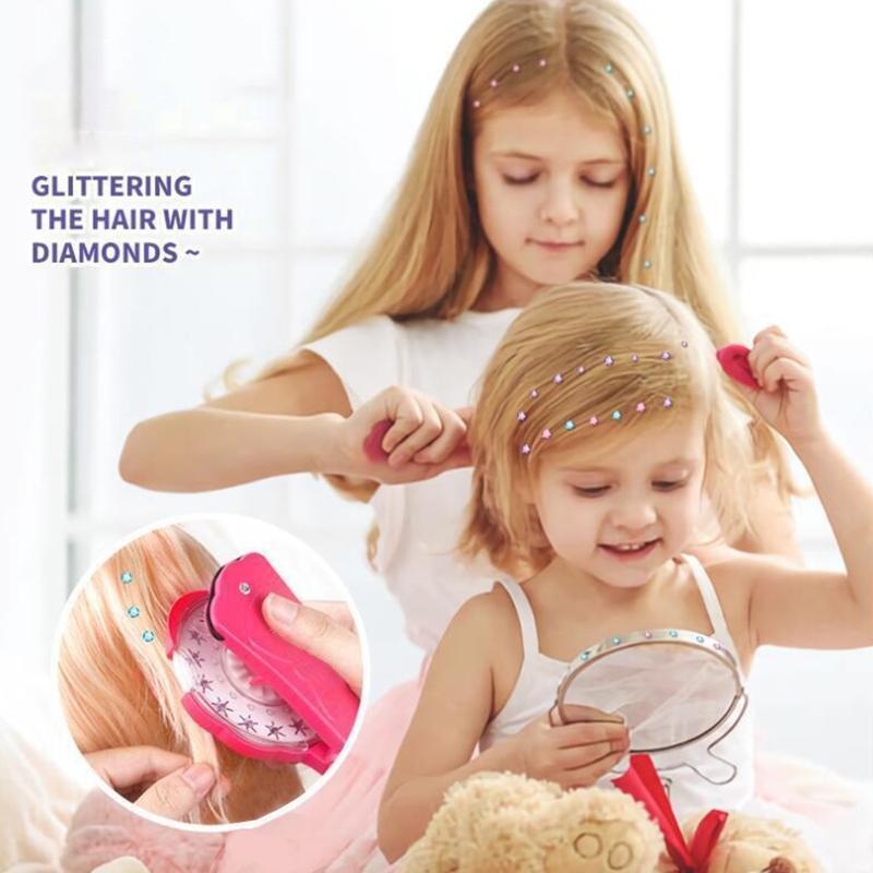 Girls Glam Styling Tool Gem Refills 180 Gems Hair Clothes Bags Decoration Supply