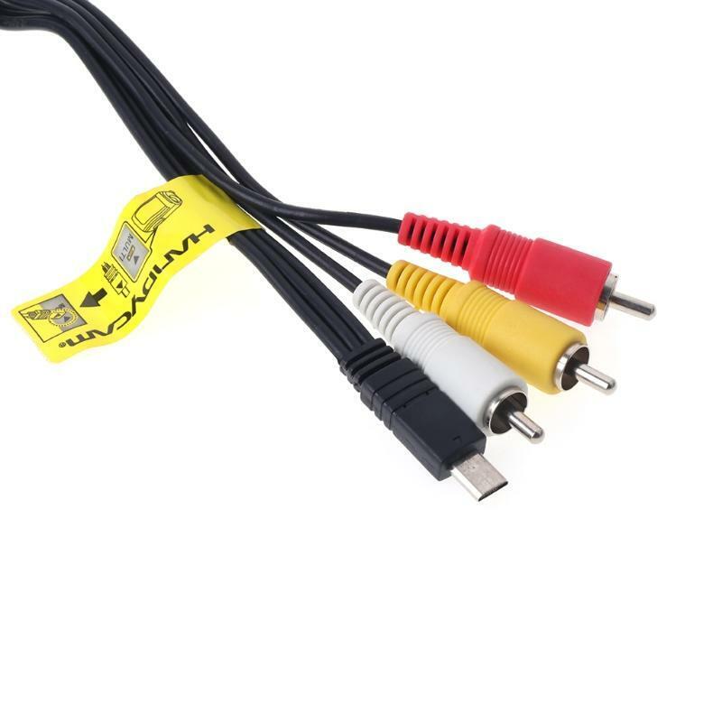 AV Cable VMC-15MR2 RCA Terminal Cord for Sony Handycam Camcorder Digital Camera