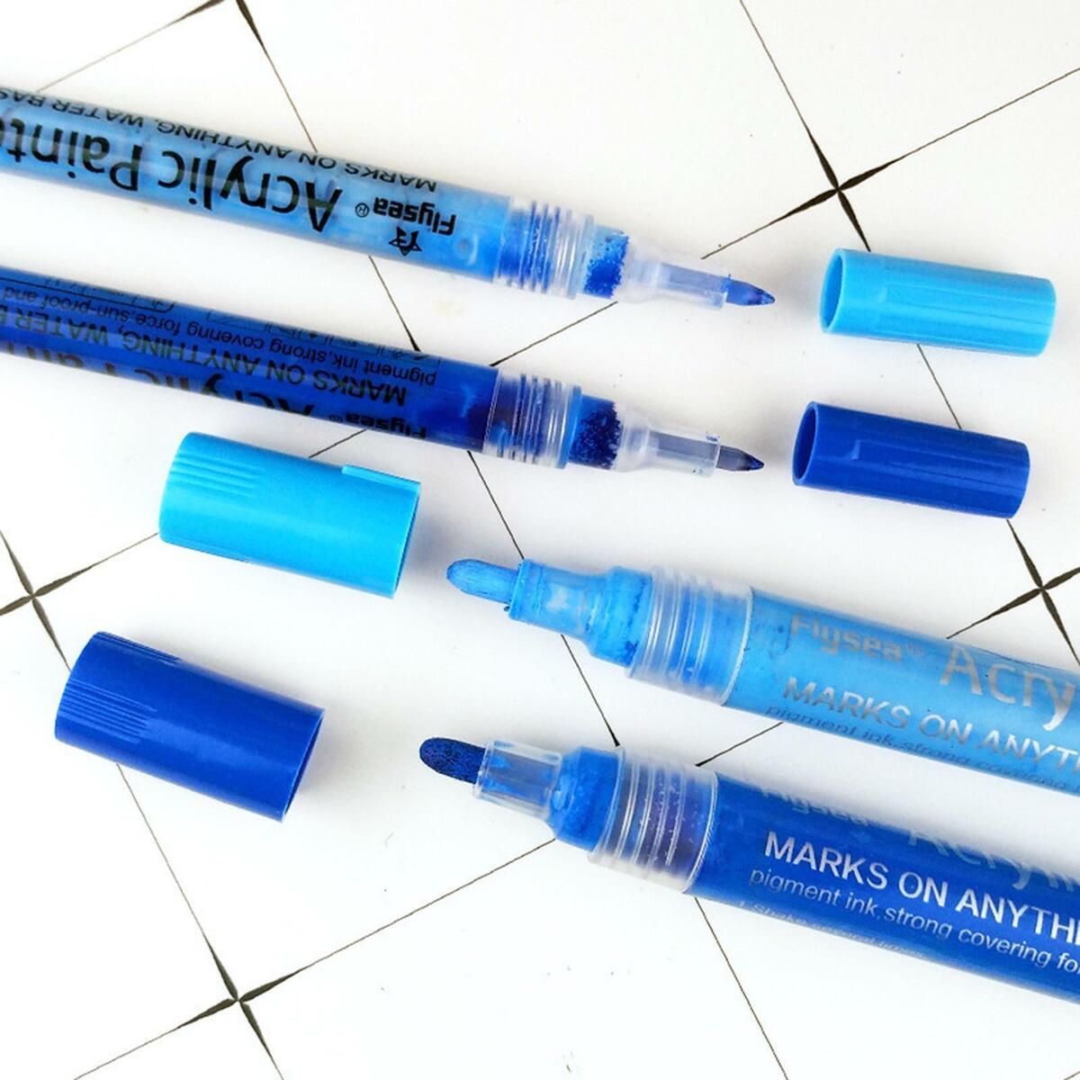 35  Acrylic Paint  Quick .0mm 0.7mm Markers for Rock Painting
