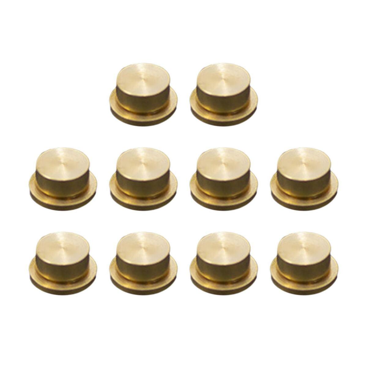 10x Mini Bearing Rotating Necklace Bearing Copper Metallurgical Part