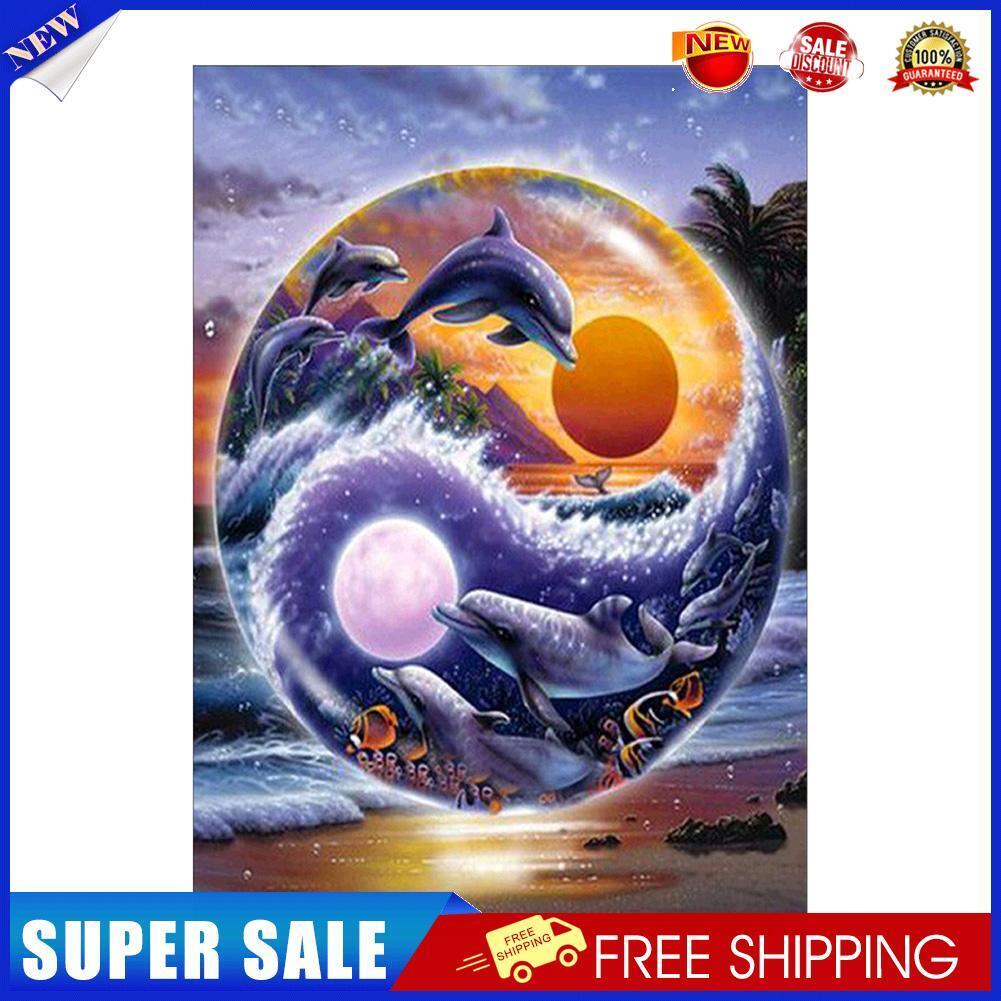 DIY Night View Diamond Embroidery Painting Full Drill Mosaic Cross Stitch
