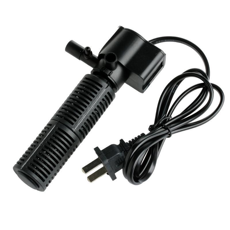 US Mini 3 in 1 Aquarium Internal Filter Fish Tank Submersible Pump Spray 5W