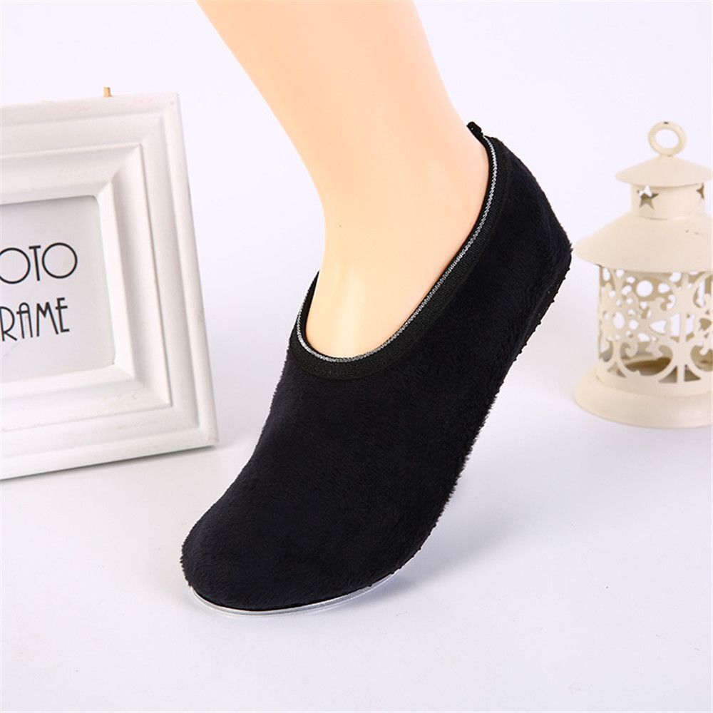 Casual Men Women Bedroom Floor Socks Winter Warm Thicken Velvet Thermal Socks
