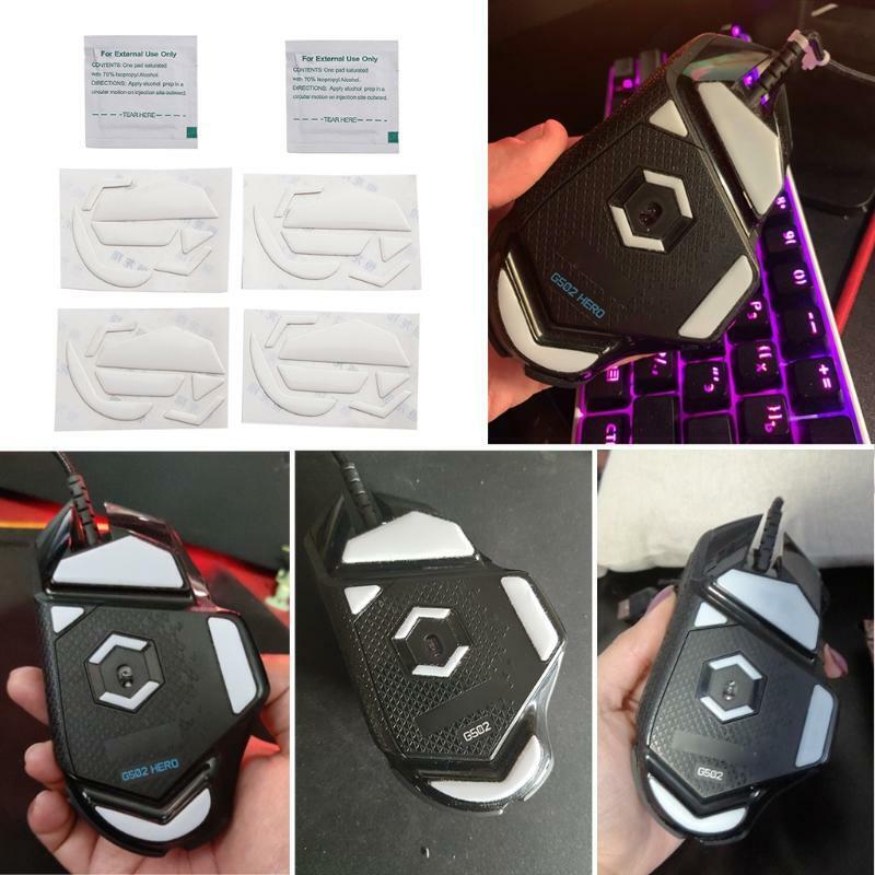 Professional Mouse Feet Mouse Skates for logitech G502 Mouse Glides Curve Edge