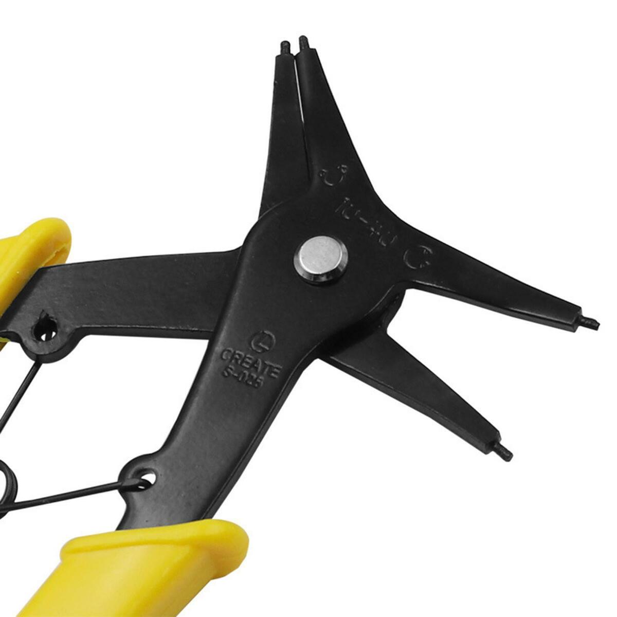 Circlip Pliers Repair Manual Tools Steel  Rings Pliers