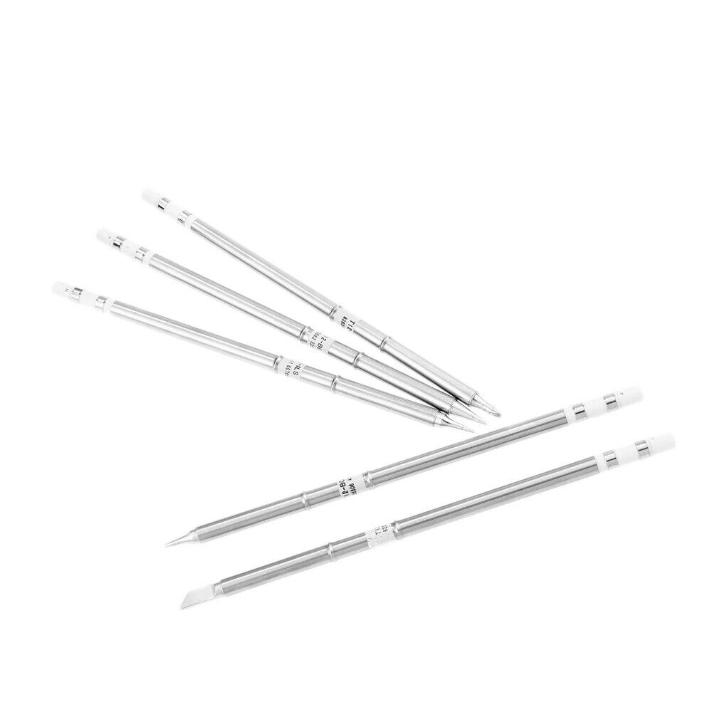 Replace T12 Solder Iron Tips T12-ILS T12-BC1 T12-D24 T12-K T12-BL For Hakko 5pcs