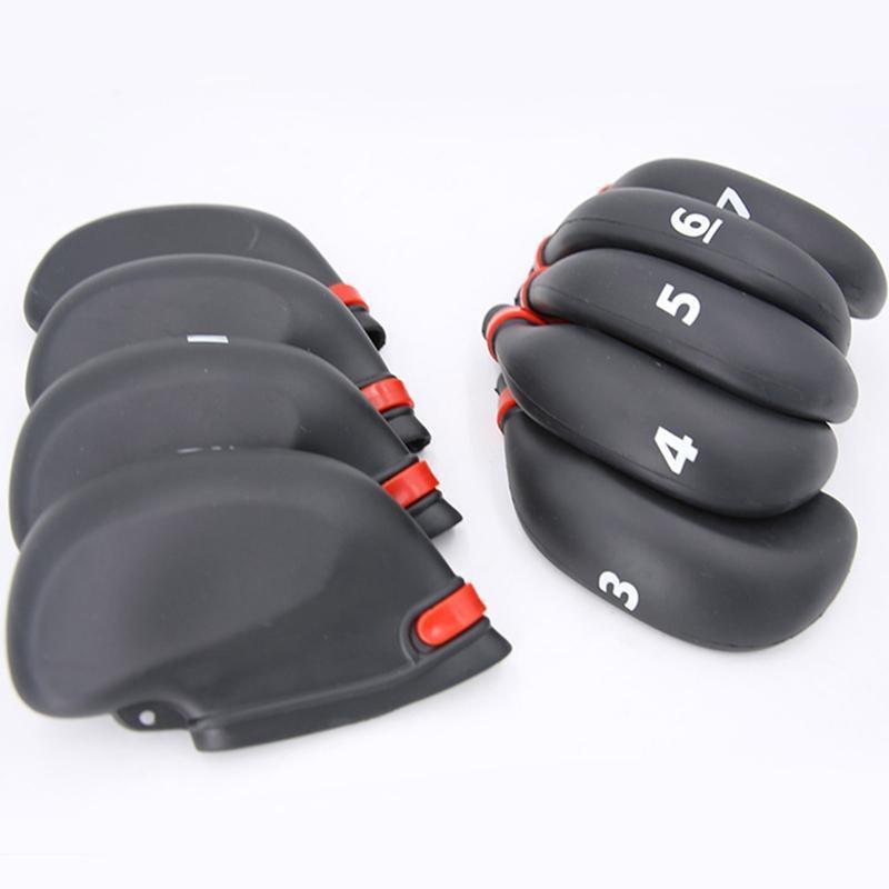 Golf Iron Head Protector Durable PVC Club Cover Wear Resistant Golf Supplies