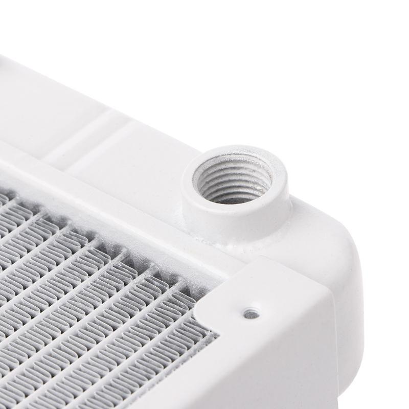240mm Aluminum Computer Radiator Water Cooler 18 Tube CPU Heat Sink Exchanger